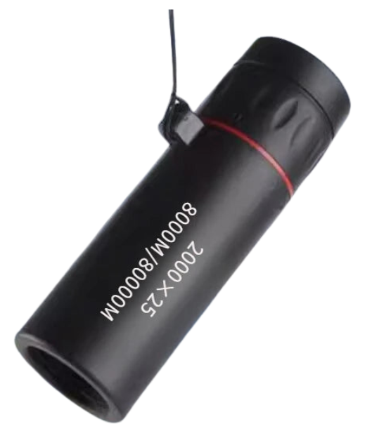 HD Monocular Telescope — 8x Zoom, Phone Holder, Waterproof, Pocket Siz