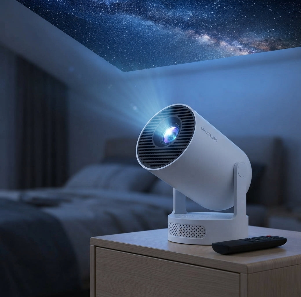 Magcubic HY300 Pro+ Mini Projector — Android 14, WiFi 6, 8000 Lumens, 200 inch