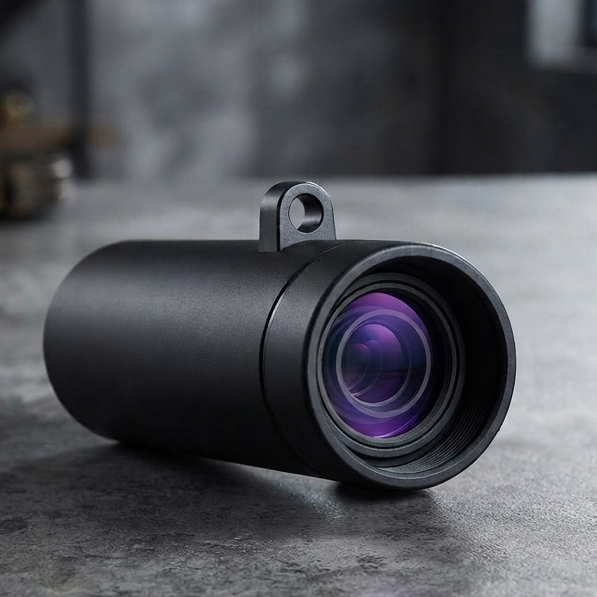 HD Monocular Telescope — 8x Zoom, Phone Holder, Waterproof, Pocket Siz