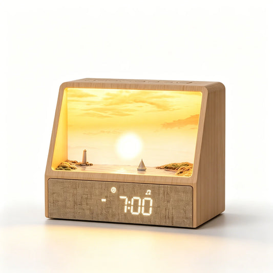 Sunrise Alarm Clock — White Noise, 24 Sounds, Sleep Aid Night Light, Bluetooth