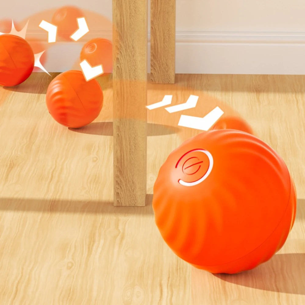 Smart Auto-Moving Dog Ball Toy — USB Rechargeable, Interactive Puppy Toy