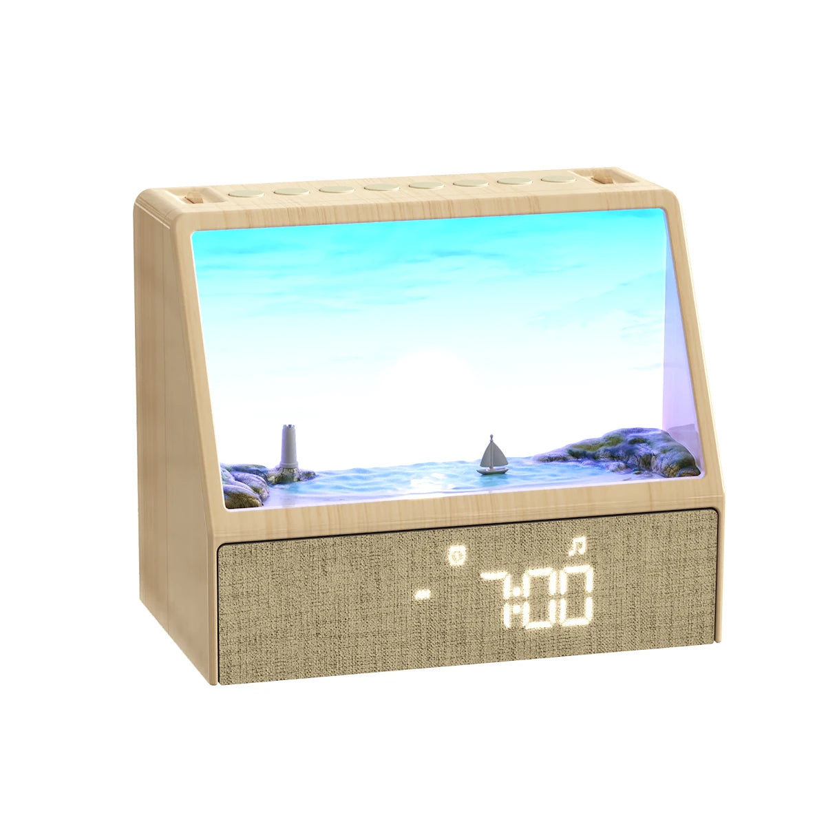 Sunrise Alarm Clock — White Noise, 24 Sounds, Sleep Aid Night Light, Bluetooth