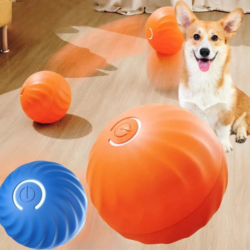 Smart Auto-Moving Dog Ball Toy — USB Rechargeable, Interactive Puppy Toy