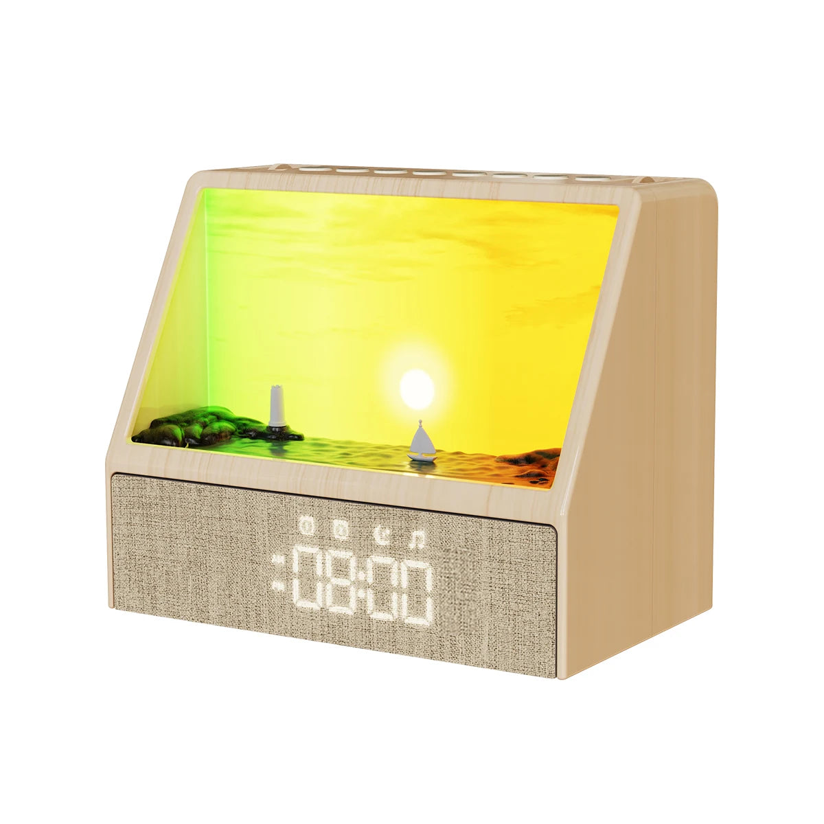 Sunrise Alarm Clock — White Noise, 24 Sounds, Sleep Aid Night Light, Bluetooth
