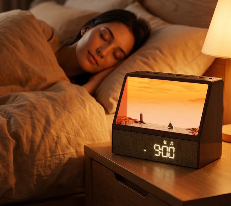 Sunrise Alarm Clock — White Noise, 24 Sounds, Sleep Aid Night Light, Bluetooth